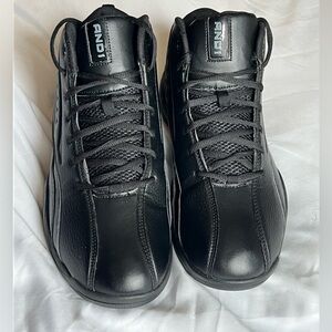 AND1 Men's Black Athletic Sneakers
